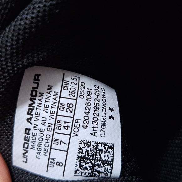 Under Armor Charged Assert 8 Running Athletic Shoes Men 8 - Picture 11 of 11